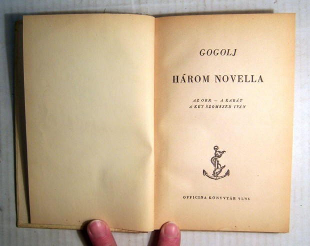Hrom Novella (Gogolj) 1947 (8kp+tartalom)