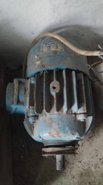 Hromfzis villanymotor, 1,7Kw, 1440 fordulat