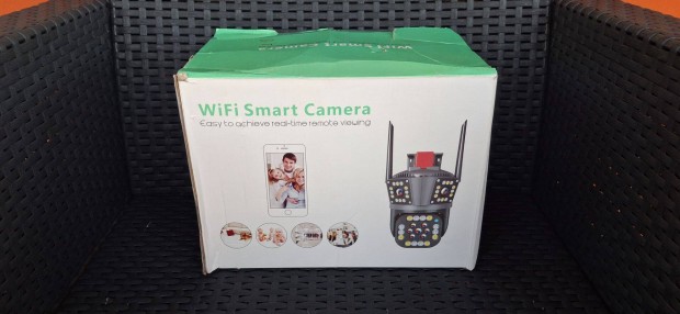 Háromszoros 12Mp Wifis térfigyelő kamera