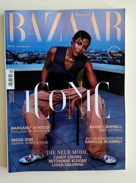 Harper's Bazaar nmet 2024/9 Naomi Campbell