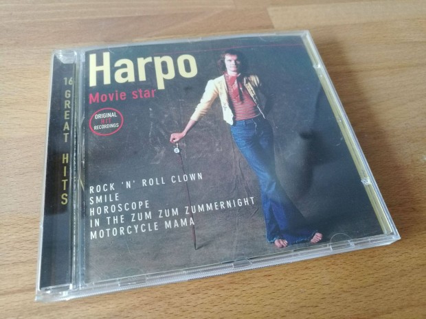 Harpo - Movie star (Disky, NL, 1996, CD)