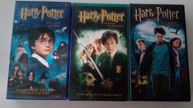 Harry Potter 1-2-3 VHS Videokazetta