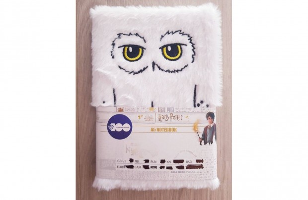 Harry Potter A5 notebook Hedvig notesz Új