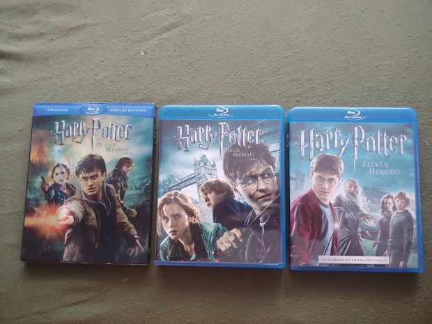 Harry Potter Blue-ray lemezek