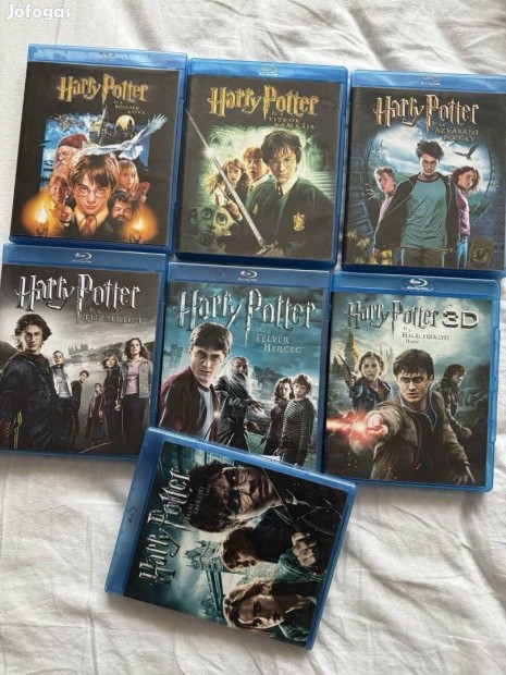 Harry Potter Bluray dvd lemezek eladak