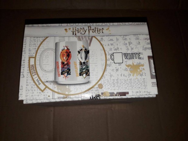 Harry Potter Bögre Házak 3dl Fehér Houses Wizarding Worlds (AF3P27.053