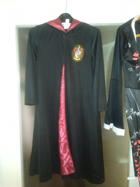 Harry Potter Griffendl palst farsangi jelmez 7-8 vesre,122-128 cm