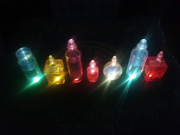 Harry Potter Potion Bottles Mood Lamp - bjitalpalackok hangulatlmpa