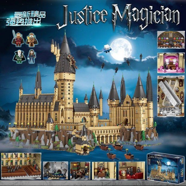 Harry Potter Roxfort kastély és környéke, 6130db (69500)