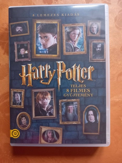 Harry Potter Teljes 8 filmes gyjtemny DVD