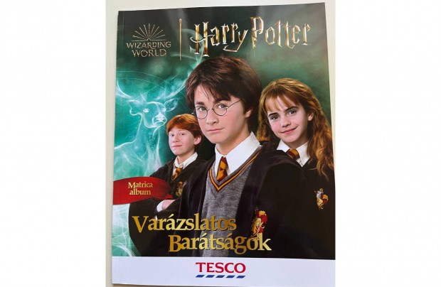 Harry Potter album teljes sor nem beragasztott matricval