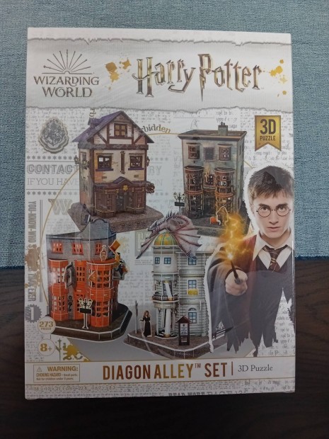 Harry Potter diagonalley set 3d puzzle bontatlan
