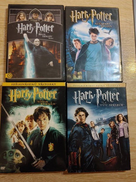 Harry Potter dvd filmek egy ttelknt