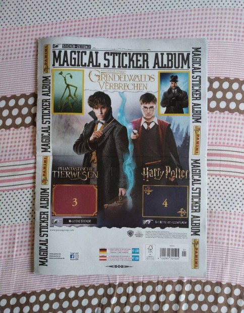 Harry Potter s Legends llatok matrics album
