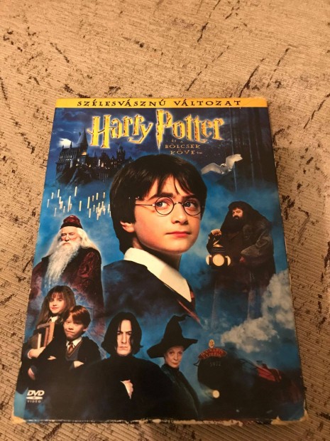 Harry Potter és a bölcsek köve (2 DVD) digipack, legelső kiadás, ritka