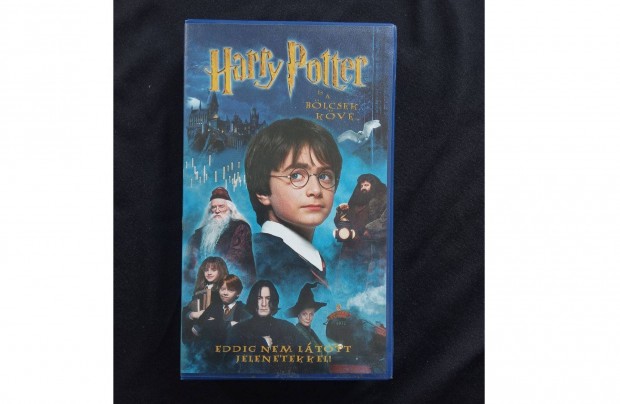 Harry Potter és a bölcsek köve videó kazetta vhs