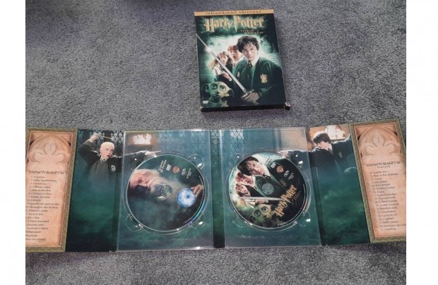 Harry Potter s a titkok kamrja DVD (2002) Szinkronizlt Duplalemezes