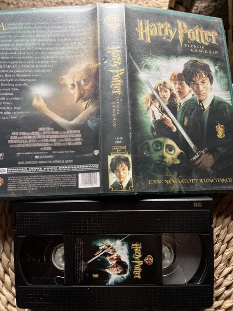 Harry Potter s a titkok kamrja vhs kazetta