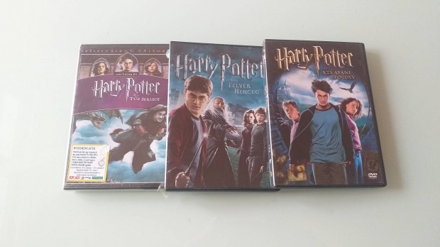 Harry Potter filmek DVD  3 rsz
