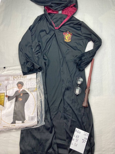 Harry Potter jelmez + kiegsztk, Harry Potter talr 10-12 v D242