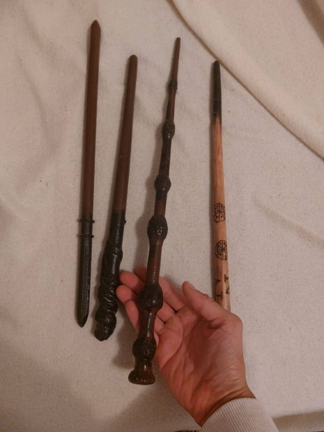 Harry Potter kézműves pálcák