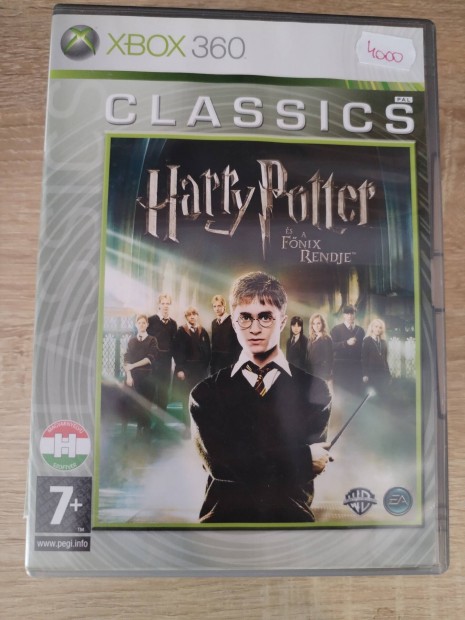 Harry Potter magyar Xbox 360 jtk 