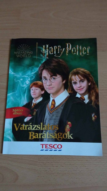 Harry Potter matricaalbum teljes teleragasztva 800 Ft