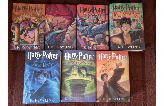 Harry Potter sszes ktet (1-7.)