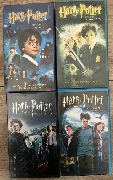 Harry Potter pakk vhs kazetta