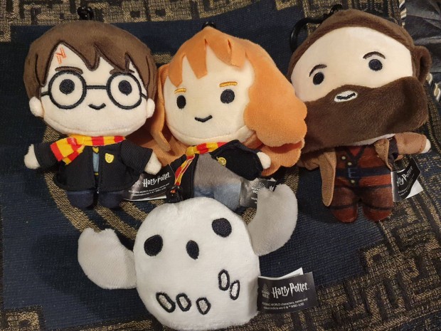 Harry Potter plüss kulcstartók -új