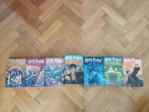 Harry Potter sorozat 7 ktetes csomag- magyar nyelv