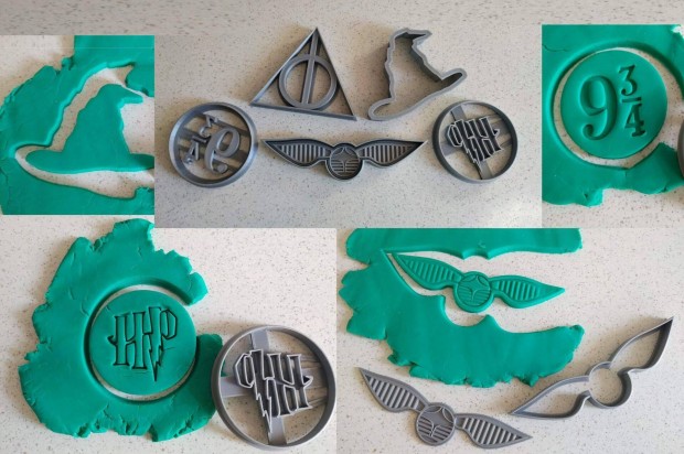 Harry Potter stemny keksz kiszr formk - 3D printed