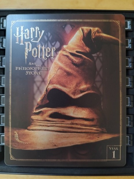 Harry Potter teljes 8 filmes limitlt fmdobozos blu-ray gyjtemny 
