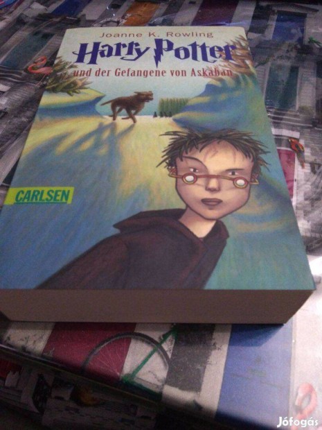 Harry Potter und der Gefangene von Askaban, uj, konyv nemetul