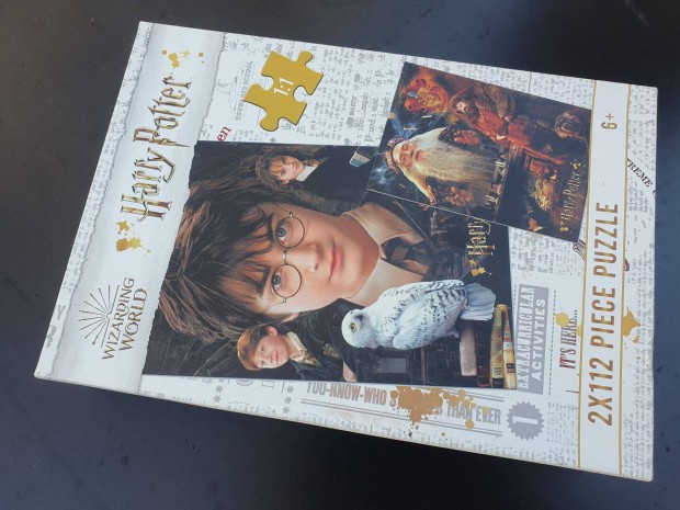 Harry Potter varzslvilg 2 x 112 darabos puzzle