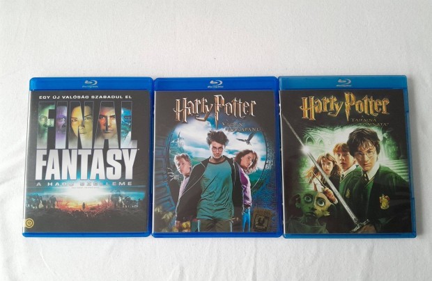 Harry potter 2 + 3 Final fantasy blu-ray egybe