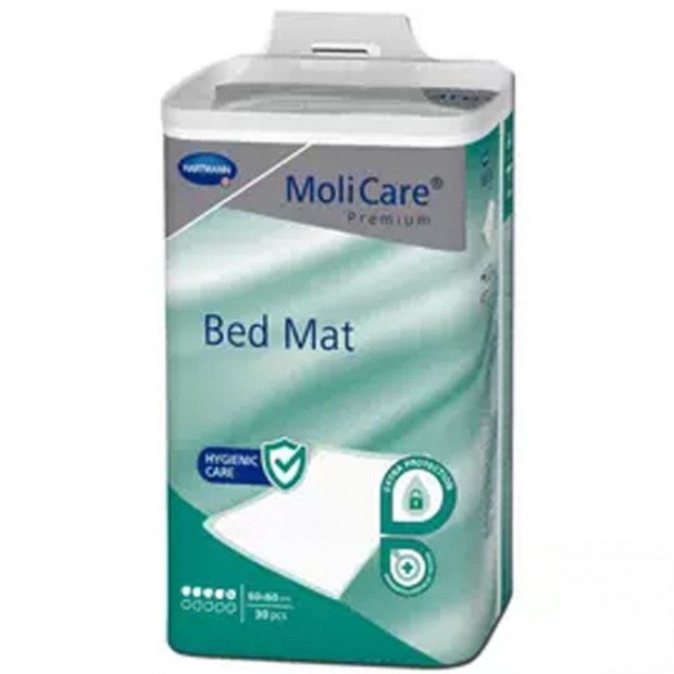 Hartmann MoliCare Bed Mat cellulz betegaltt 5 csepp 60x60cm 30db