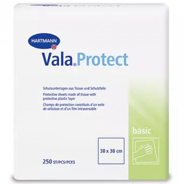 Hartmann ValaProtect basic egyszer hasznlatos leped 38x38 cm 250db