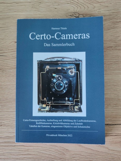 Hartmut Thiele Certo Cameras Das Sammlerbuch magnkiads