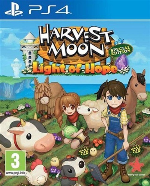 Harvest Moon Light of Hope eredeti Playstation 4 jtk