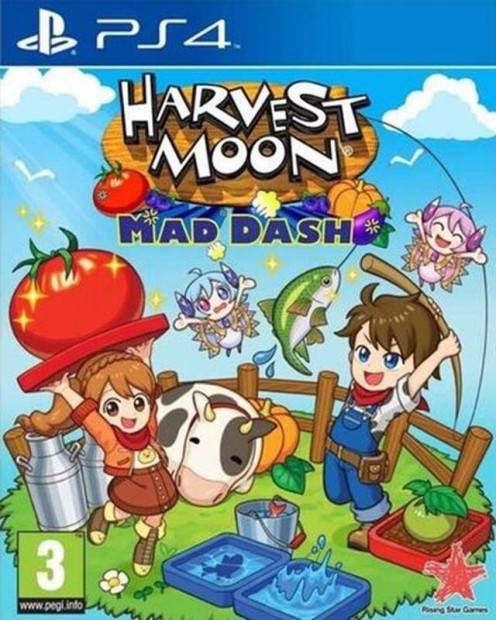 Harvest Moon Mad Dash eredeti Playstation 4 jtk