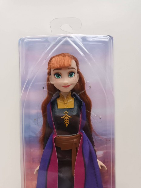 Hasbro Frozen Jégvarázs utazó Anna baba bontatlan + Elza Elsa figura