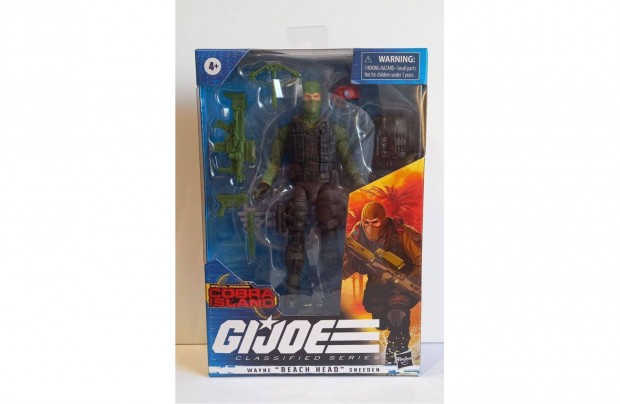 Hasbro G.I. Joe Classified Beach Head figura