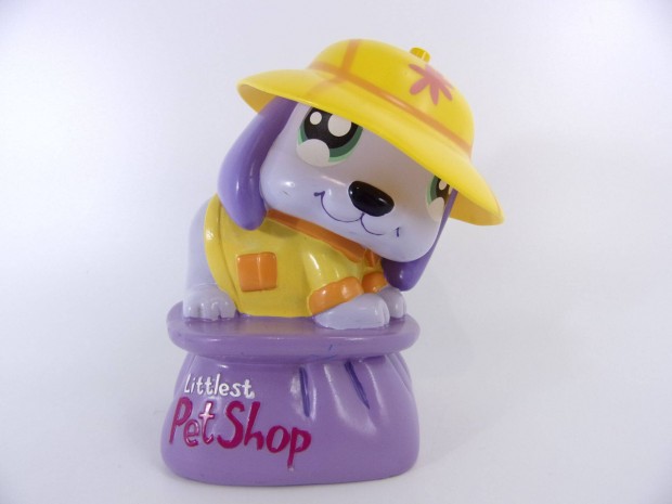 Hasbro Littlest Pet Shop kutys elemes persely