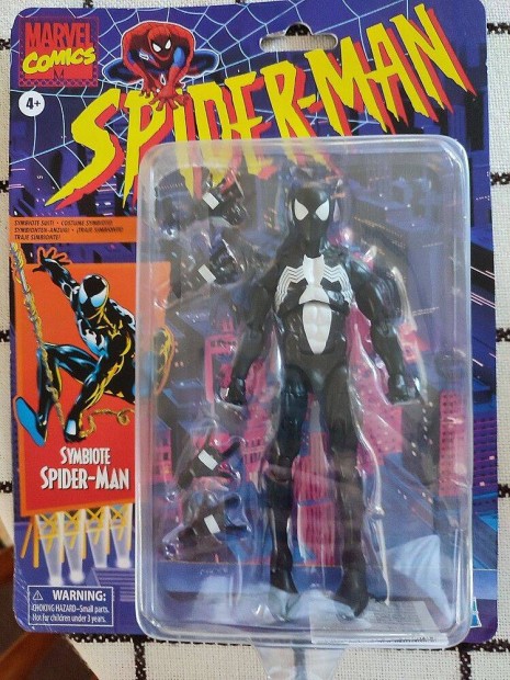 Hasbro Marvel Legends Spider Man Black Costume figura bontatlan