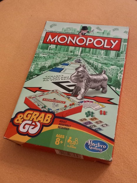 Hasbro Monopoly Grab&Go ti jtk