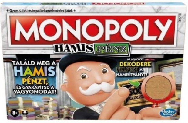 Hasbro Monopoly Hamis bankjegyek