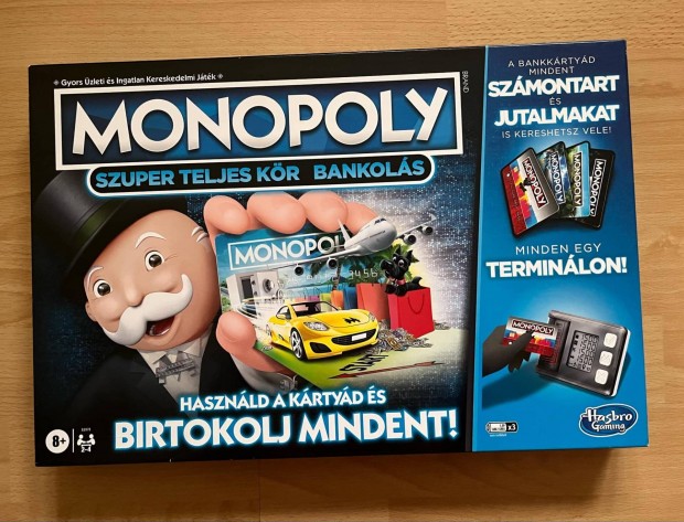 Hasbro Monopoly Super elektronikus bankkrtys kiads