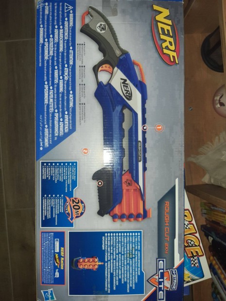 Hasbro Nerf N-Strike Elite Rough Cut 24 Szivacslv Puska