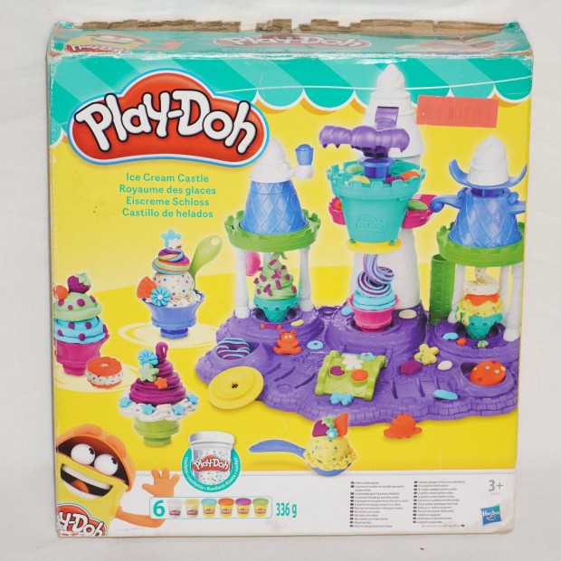 Hasbro Play Doh - Jgkrm kastly gyurmakszlet 10 kis doboz gyurmval